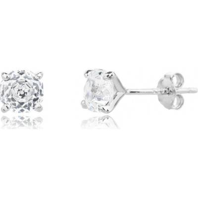 Šperky Jan Kos Jan Kos jewellery Stříbrné náušnice s bílým zirkonem MHT-850