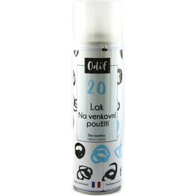 Odif Lak ve spreji na venkovní použití 250 ml 43349 – Zbozi.Blesk.cz