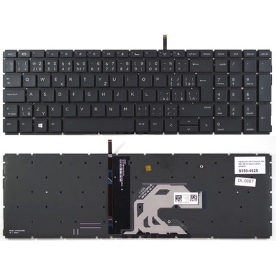 česká klávesnice HP Probook 450 455 G6 G7 CZ/SK podsvit – Zbozi.Blesk.cz