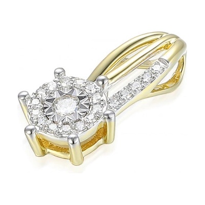 Gems Diamantový přívěsek Jocelyn, kombinované zlato s brilianty 585 38 2 1676.2ZB0.0.00.HSI.000.25