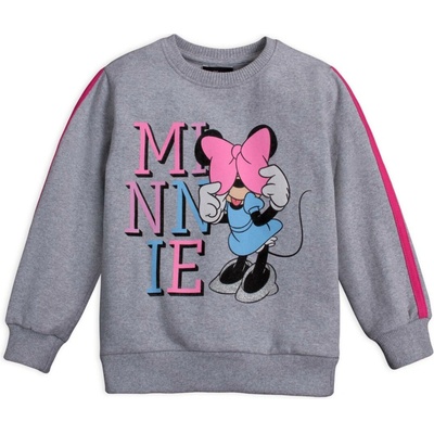 Dievčenská mikina Disney Minnie Mouse šedá