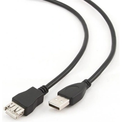 Gembird CCP-USB2-AMAF-6 USB 2.0 (AM - AF), predlžovací, 1,8m, černý