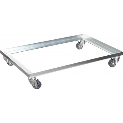 PK Group Vozík pod přepravky kov 600x400 mm 4 otočné kola 50 mm 4S
