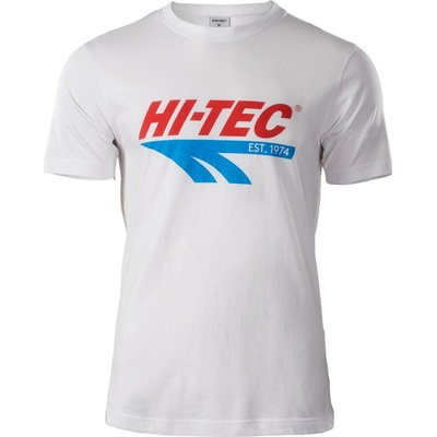 HI-TEC Retro pánské retro tričko Bílá