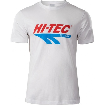HI-TEC Retro pánské retro tričko bílá