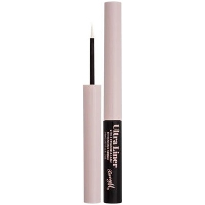 Barry M Ultra Liner 2-in-1 Eyeliner & Lash Enhancing Serum vyživující a posilující oční linka White 1,7 ml