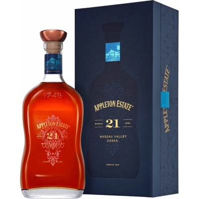 Appleton Estate Nassau Valley Casks 21y 43% 0,7 l (kazeta)