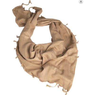 Šátek Mil-tec Shemagh khaki hnědý – Zboží Mobilmania