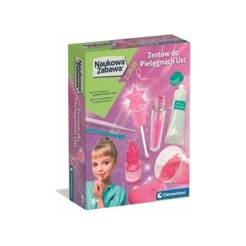 Clementoni Science & Play Lip Balm and Lip Gloss Cosmetic Kit Polish Language Clementoni 50253