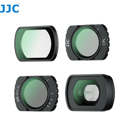 JJC Sada CPL filtrov, ND2-32, 1/4 Black Mist, objektív 0,72x pre DJi Osmo Pocket 4/3 F-PK4WA