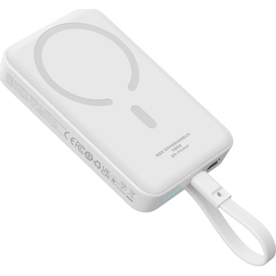 Baseus Magnetic Mini 10000mAh bílá