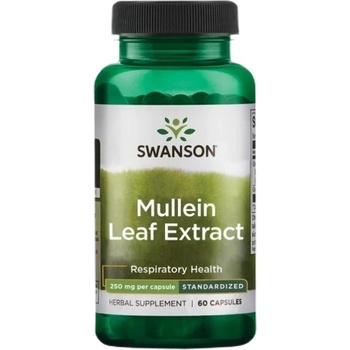 Image 1 of Swanson Mullein Leaf Extract 312.5 mg [60 капсули]