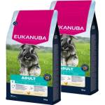 EUKANUBA за възрастни кучета от малки породи с пилешко месо 2x15 кг