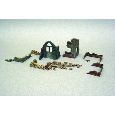 Italeri Model Kit doplňky 6087 WALLS AND RUINS 33-6087 1:72