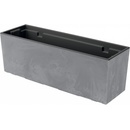 Prosperplast Truhlík URBI CASE BETON EFFECT marengo 58 x 18 x 19,5 cm