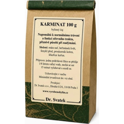 Dr. Svatek Karminat bylinný čaj 100 g