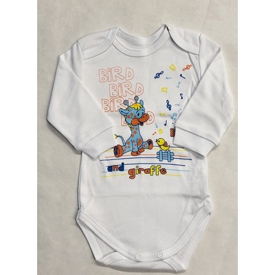 Body Bird and giraffe dlhé biela