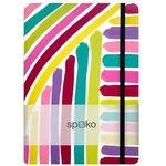 Spoko Pink Brush A/5 96-sheet hardcover lined notebook (S081510403)