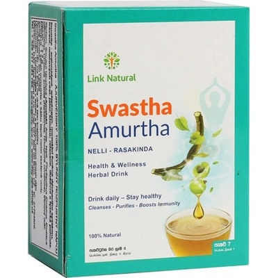 Link Natural Swastha Amurtha bylinný nápoj sáčky 7 x 4 g