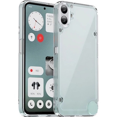 Gigapack Нищо CMF Phone 1 GIGAPACK Силиконов протектор за телефон, удароустойчив, прозрачен гръб, полупрозрачен GP-167738 (GP-167738)