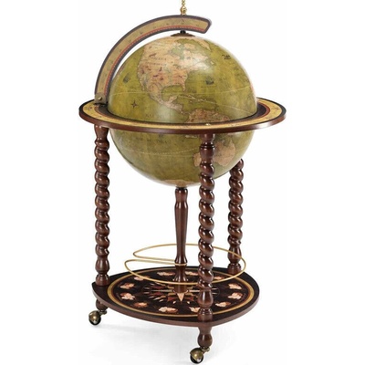 Zoffoli Barový globus Olive Green 40 cm