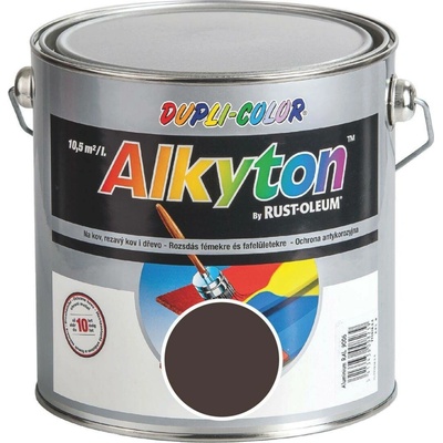 Alkyton Hladký lesk 2,5 l čokoládová hnědá