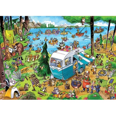 Cobble Hill - Puzzle DoodleTown: Call of the Wild - 1 000 piese