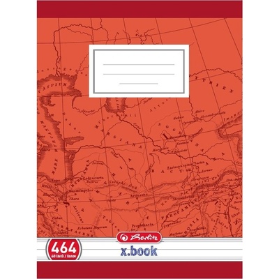 Herlitz Sešit A4 464 linka s okrajem
