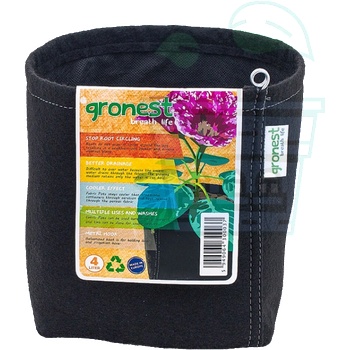 Image 1 of Gronest Текстилна саксия с дръжки Gronest Classic Pot 4л (8116)