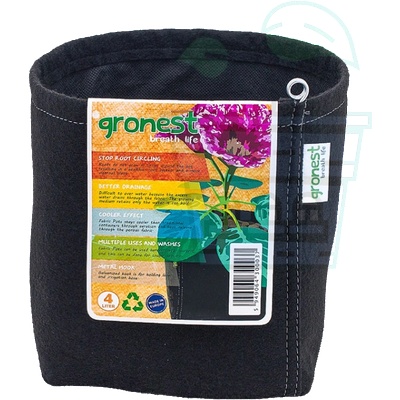 Gronest Текстилна саксия с дръжки Gronest Classic Pot 4л (8116)