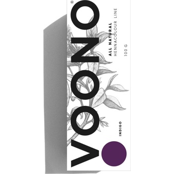 Voono Indigo přírodní barva havraní modrá 100 g