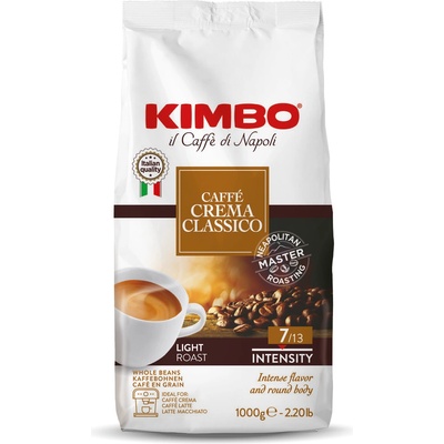 KIMBO S. p. A. Kimbo CaffeCrema Classico кафе на зърна кафе, 1кг (014079)