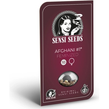 Sensi Seeds Afghani #1 semena neobsahují THC 3 ks