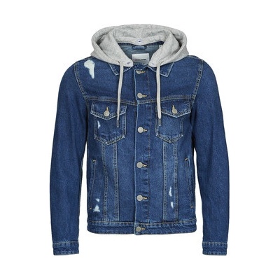 Jack & Jones riflové bundy Jjialvin modrá