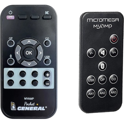 Diaľkový ovládač General Micromega MyAMP