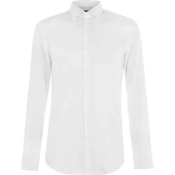 HUGO BOSS Риза с дълъг ръкав Hugo Long Sleeve Oxford Shirt - White 199