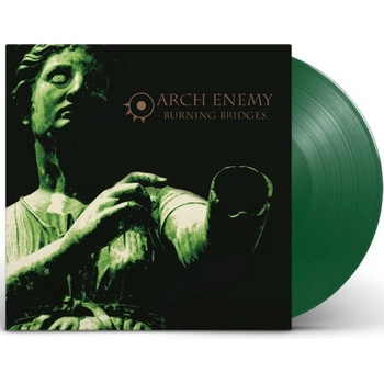 Arch Enemy: Burning Bridges - Limited Coloured Transparent Green LP Edition Re-issue 2023 LP