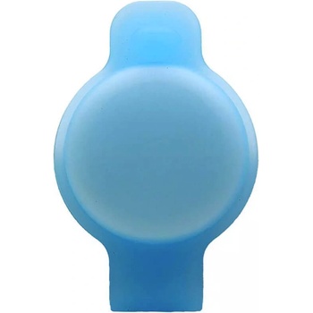 JC Силиконов държач за каишки за домашни любимци за Apple AirTag - JC AirTag Pet Collar Back Clip (син-фосфор)