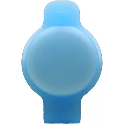 JC Силиконов държач за каишки за домашни любимци за Apple AirTag - JC AirTag Pet Collar Back Clip (син-фосфор)