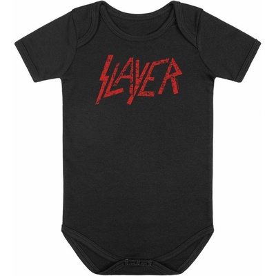 body detské Slayer Red Logo Black Metal Kids