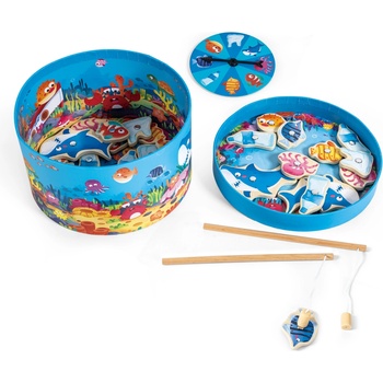 Hape Детска магнитна игра 2 в 1 Hape - Спаси моретата, 22 части (H1104)