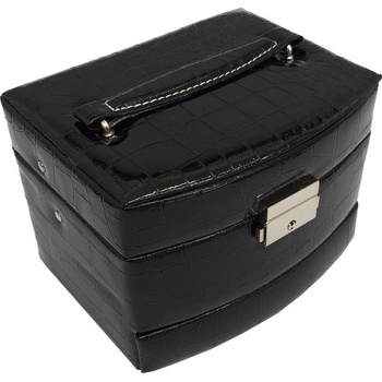 JKBox luxusní šperkovnice SP250 A25 černá