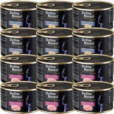 Dolina Noteci Premium Sterilised за котки, МИКС ОТ ВКУСОВЕ, 12x185 г