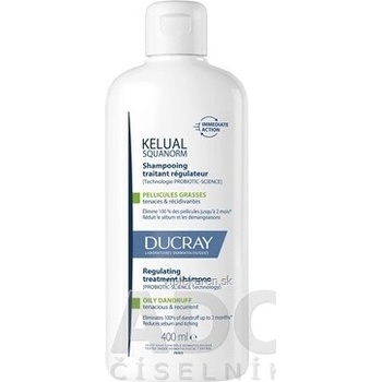 Ducray Kelual Squanorm Šampon na mastné lupy 400 ml