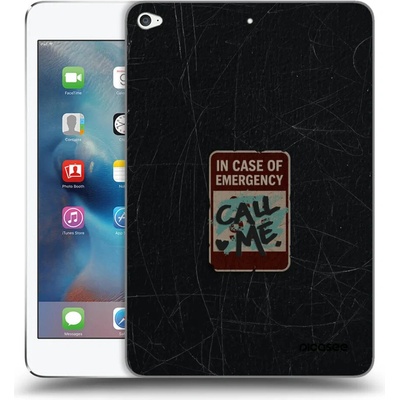 Picasee silikónový prehľadný obal pre Apple iPad mini 4 EMERGENCY