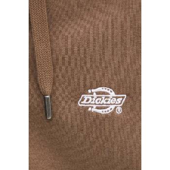 Dickies Суичър Dickies SUMMERDALE ZIP THROUGH в кафяво с качулка с изчистен дизайн DK0A4YQA (DK0A4YQA)