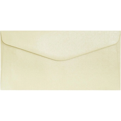 Galeria Papieru Ozdobné obálky Pearl - DL, 150 g/m2, slonová kost, 10 ks
