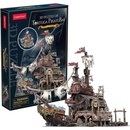 CubicFun 3D puzzle Pirátsky prístav Tortuga 218 ks