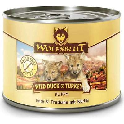 Wolfsblut Wild Duck & Turkey Puppy kačica a morka 200 g