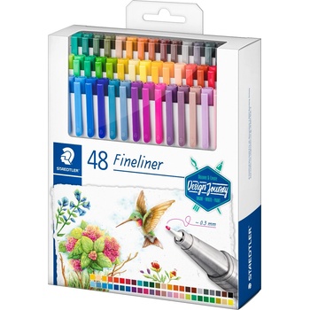 Image 1 of STAEDTLER Комплект тънкописци Staedtler Design Journey 334, 48 цвята (31091-А)